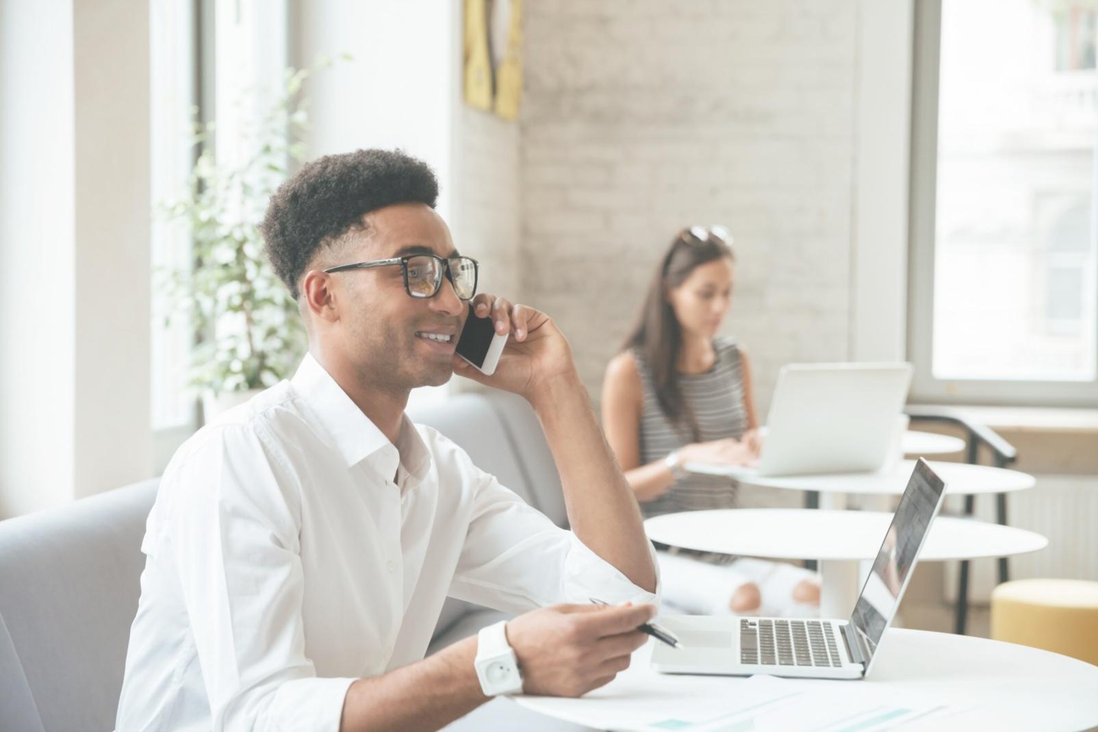 Espace moderne dédié à la formation financière